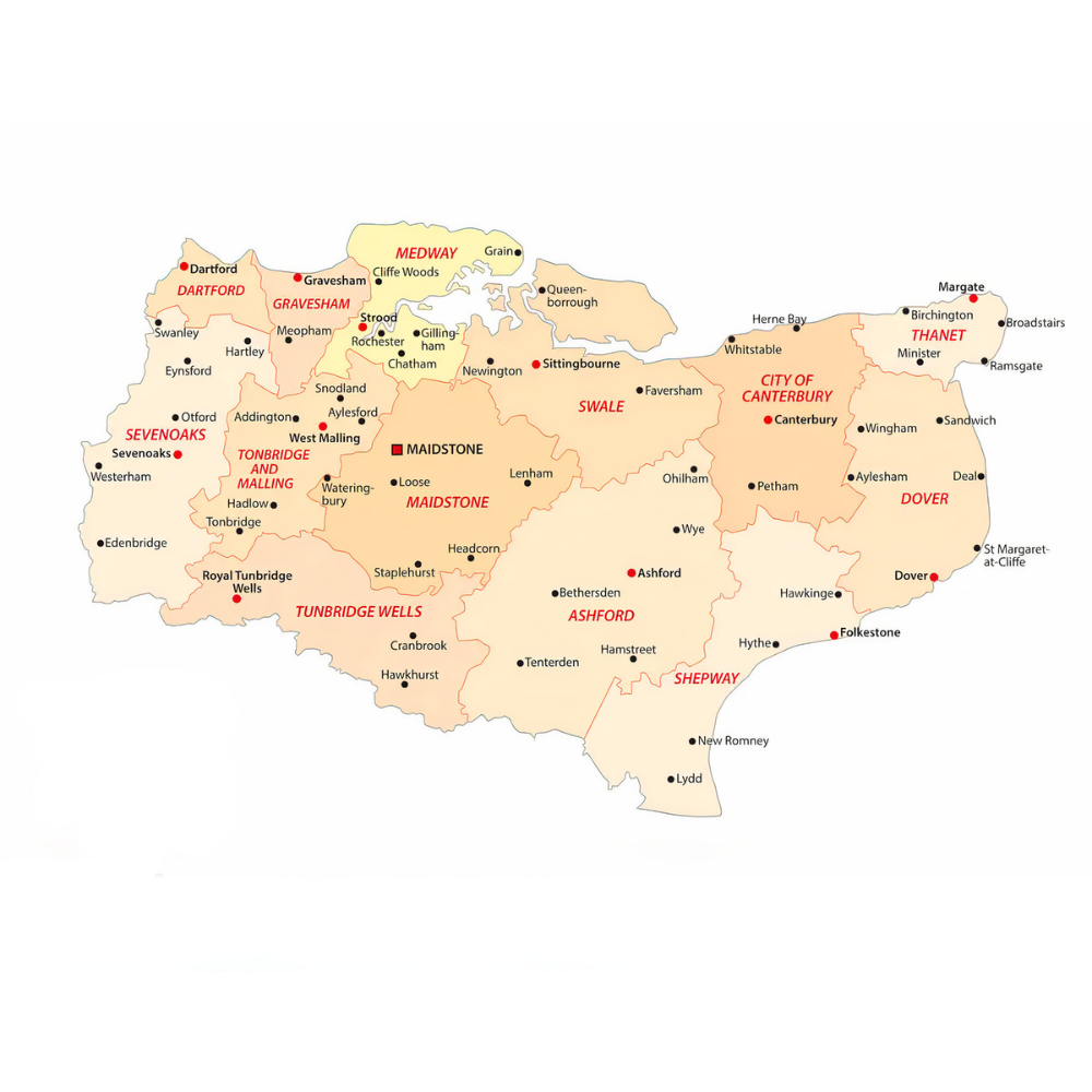 administrative-map-english-county-kent